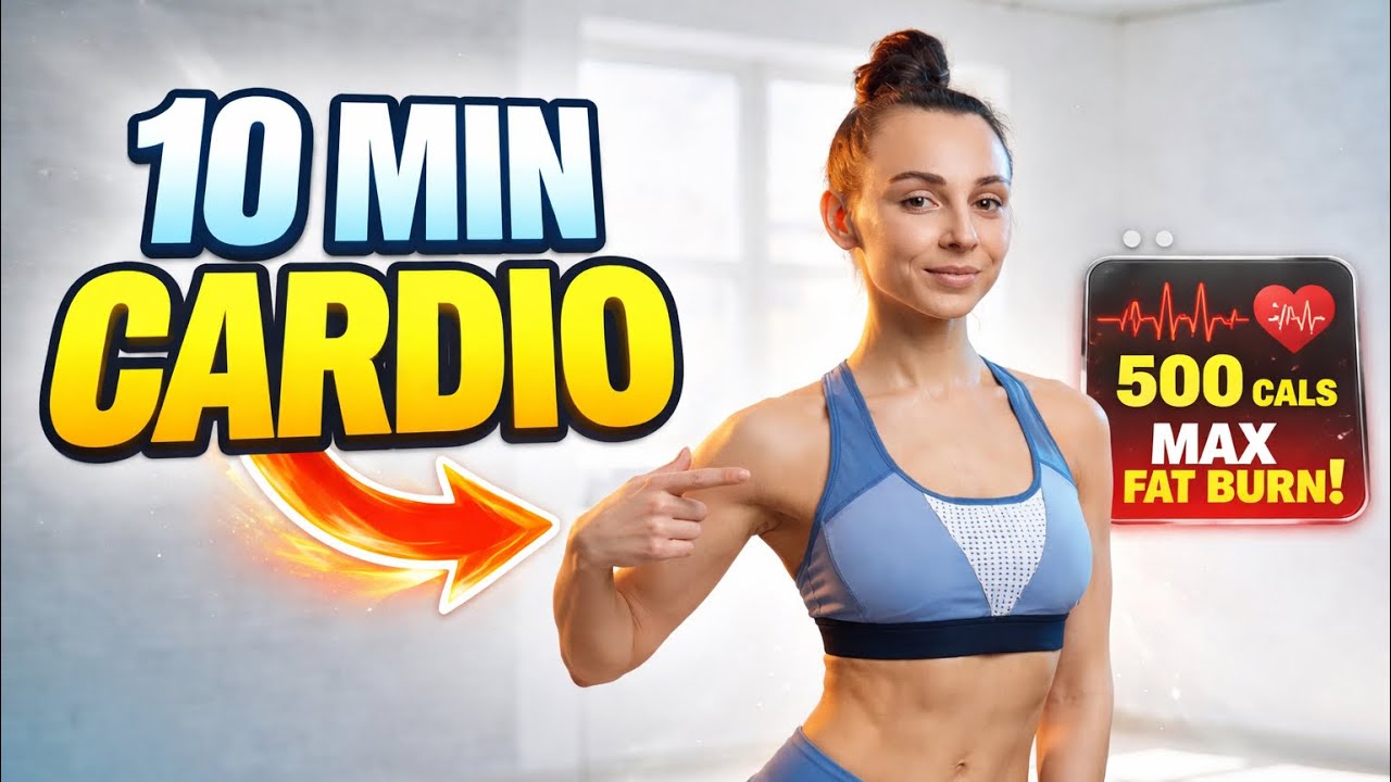 10 MIN FULL BODY CARDIO WORKOUT - YouTube