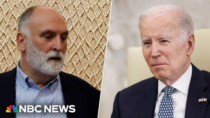 White House Biden Called Chef Jos Andr S After Israeli Strike Killed Aid Workers