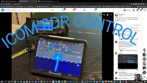 ICOM IC-705/7610/9700 -Remote SoftwareIOS -IPAD app