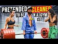 Elite powerlifter pretended to be a cleaner 15  anatoly gym prank