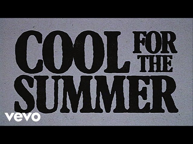 Demi Lovato - Cool for the Summer (Rock Version) (Lyric Video)