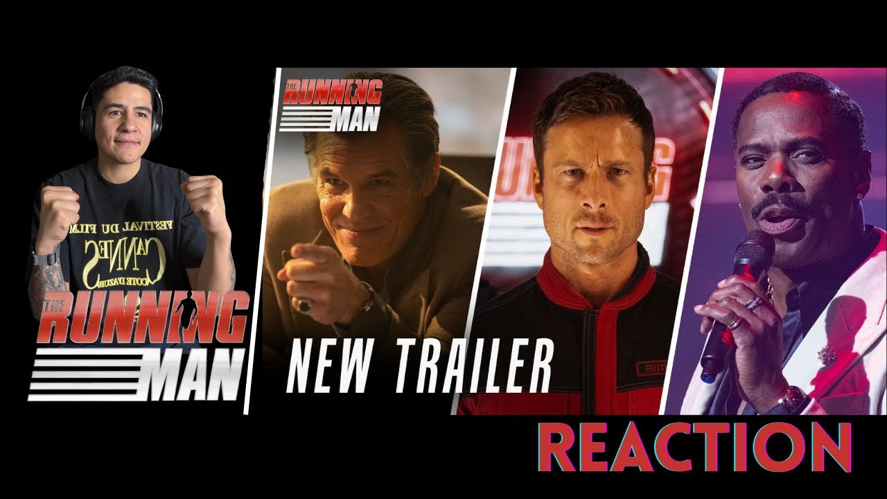 Running Man - New Trailer Reaction Starring Glen Powell