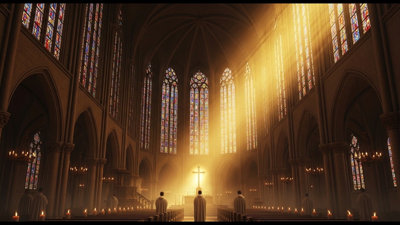 Chorał Gregoriański — Modlitwa o Odwagę ✝️ Joz 1,9 „Bądź mężny i mocny…” (432Hz)