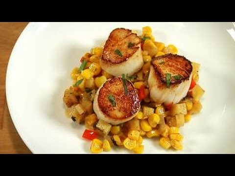Keith Schroeder's Butter-Seared Sea Scallops