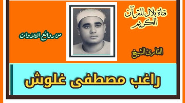 الشيخ راغب مصطفى غلوش وما تيسر من سورة القلم