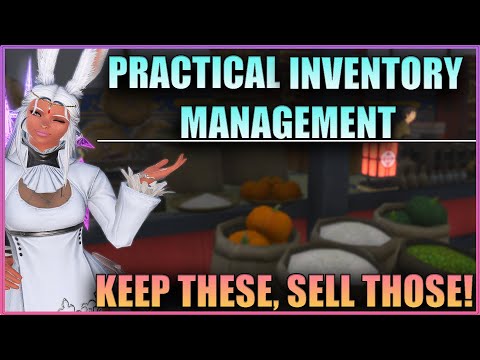 FFXIV Inventory Management Guide, Keep these, Sell Those!(New Player Guide)