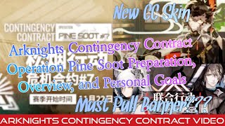 Arknights: Contingency Contract #7 Pine Soot Preparation, Overview, and Goals