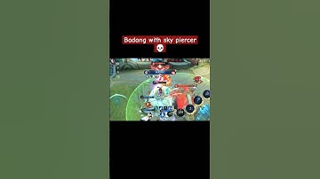 Badang with sky piercer 💀 #mobilelegends #mobilelegendsindonesia #badang