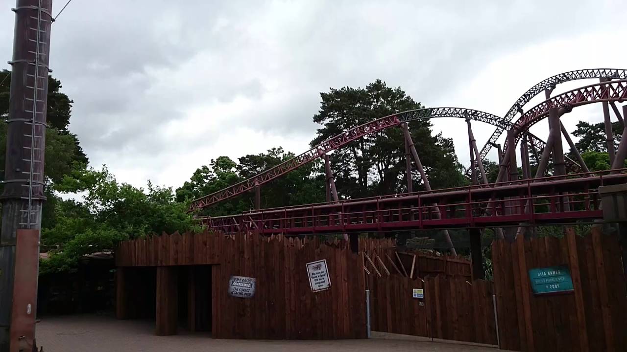 Rita Roller Coaster Ride At Alton Towers Resort, July 2016 - YouTube