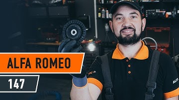 How to change front strut mount on ALFA ROMEO 147 (937) [TUTORIAL AUTODOC]