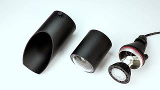 LT2102A Adjustable MR16 Spotlight | Hidden-Tooth Knuckle Design