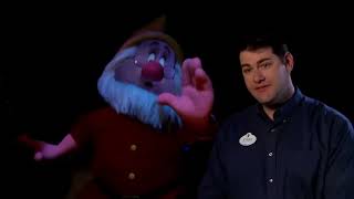 Full 3D Audio Animatronics in Seven Dwarfs Mine Train   Walt Disney World