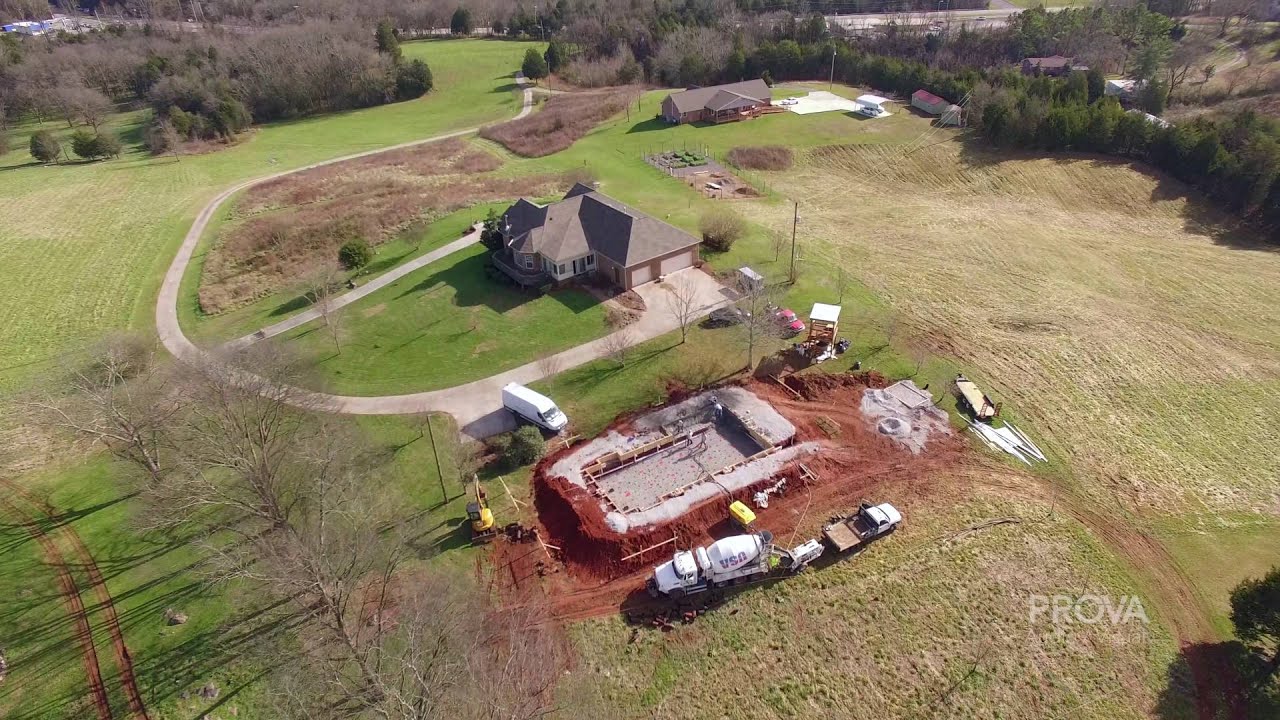pool builders houston Classic Pools Spas Aerial Footage