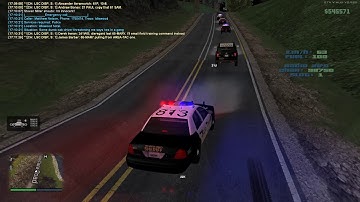 [LS-RP.io] LSSD Chases 87 | Freeway Pursuit Shots Fired!