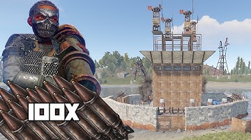 Dev Surlu Baseye Raid - Rust Türkçe