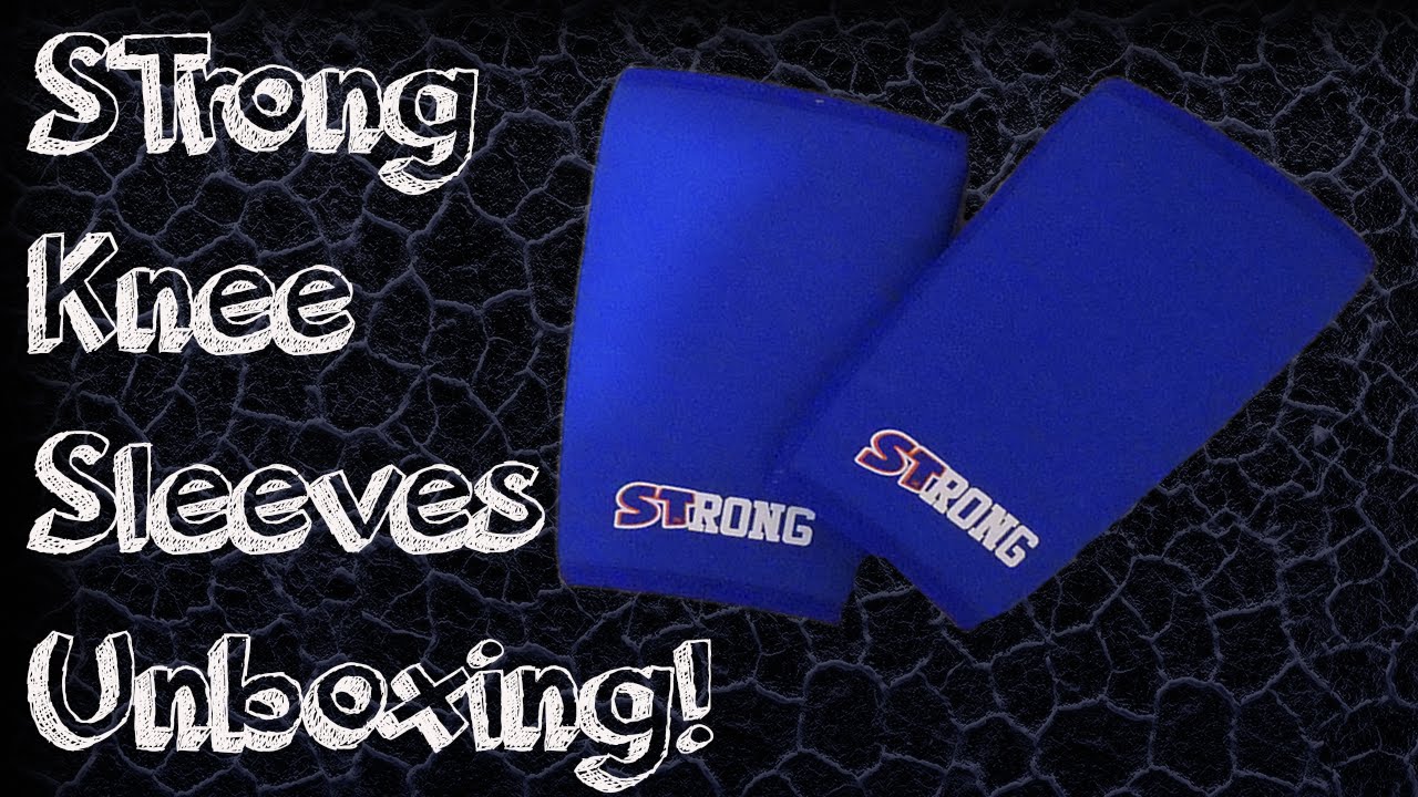 The best knee sleeves for squats? STrong Knee Sleeves Review - Unboxing ...