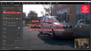 Learn how to create a virtual tour using snapshots within Leica JetStream Viewer