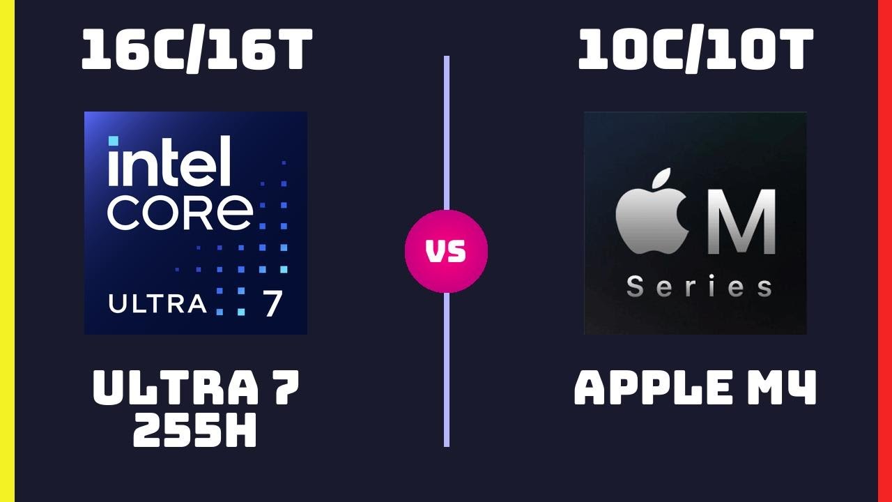 Intel Core Ultra 7 255H vs Apple M4 (10-Core) – CPU Comparison | Which ...
