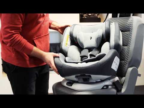 Osann child car seat ONE360°, 0 to 36kg, 0-18kg rearward facing, hybrid  solution, Isofix - YouTube