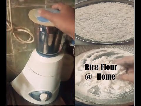Homemade Rice Flour/Arisi Maavu/ Ari podi/ Tamil/ V24 - YouTube