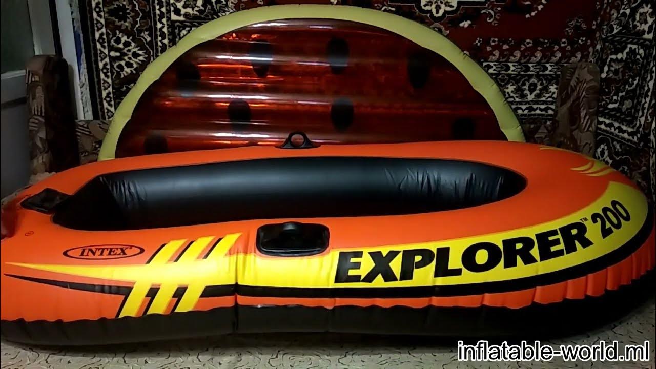 Inflatable boat Explorer deflate (part.6) HD YouTube