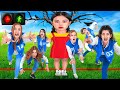 SQUID GAME DENİYORUZ! || Yeşil Işık Kırmızı Işık Oyunu! 123 GO! CHALLENGE Harika Meydan Okumalar