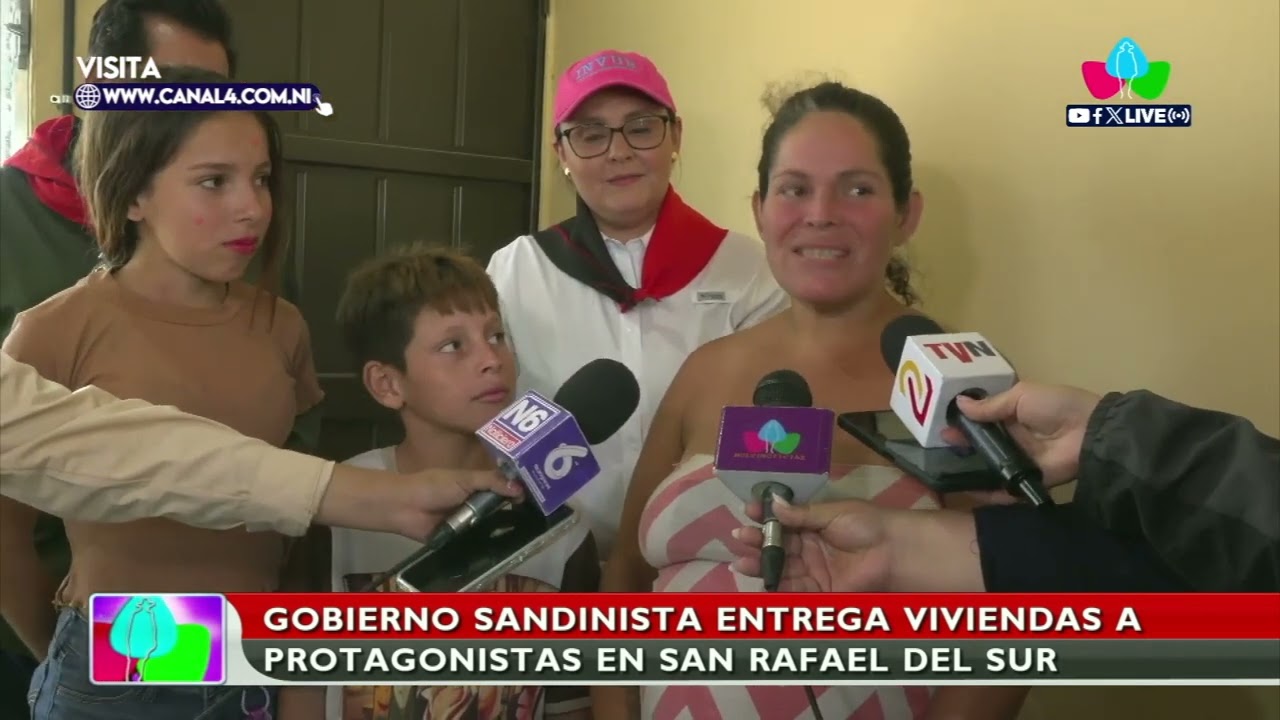 Entrega de viviendas en San Rafael del Sur: Programa Victorias del Pueblo 🏠