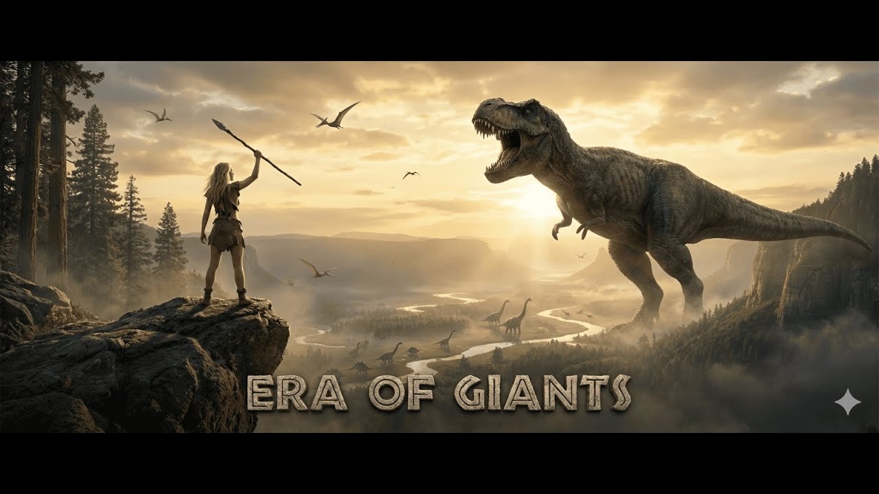 Jurassic Era Stories: The Woman Who Walked Among Dinosaurs | Cinematic AI Film