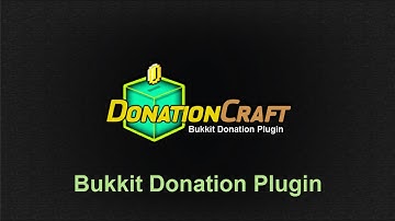 Bukkit Donation Plugin - DonationCraft