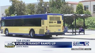 Santa Maria Transit returns to full service, resume rates