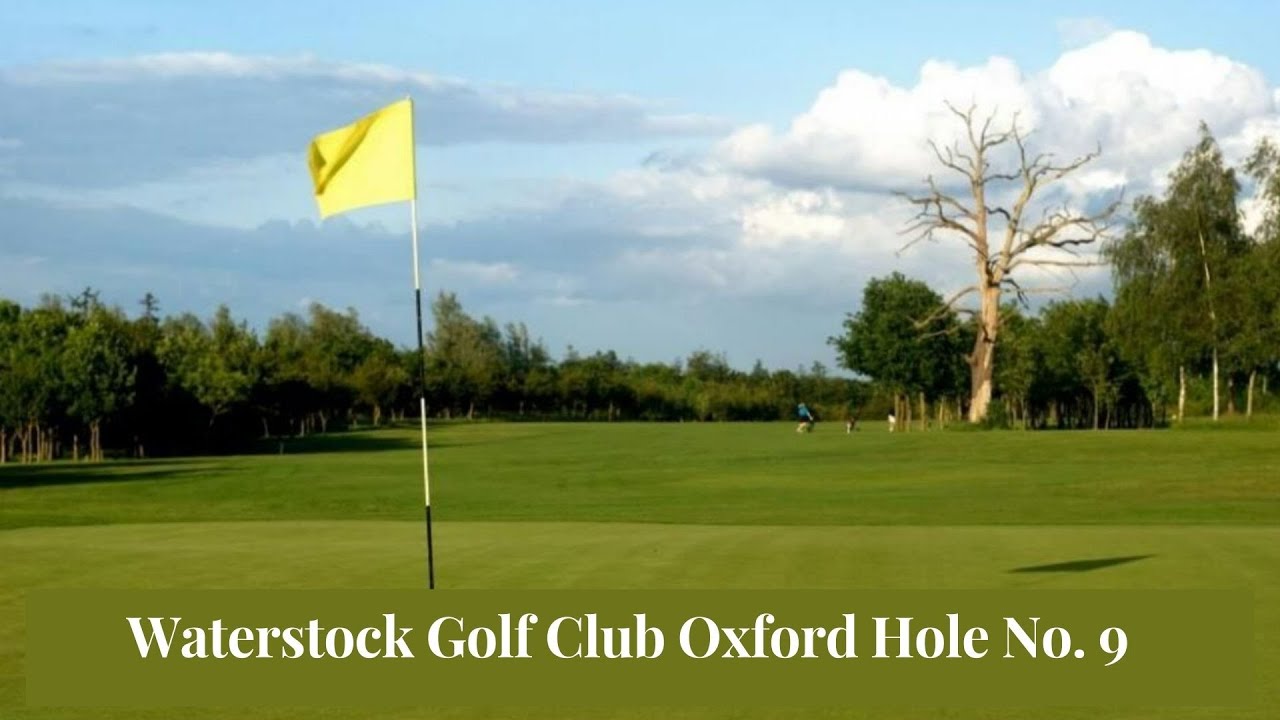 1st Tee Shot of the day Phil Manning - Waterstock Golf Club Oxford