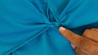 పదద వరక మడవసకన రవక కటగ సటటచగAged Womens Ravika Cuting And Stiching In Telugu