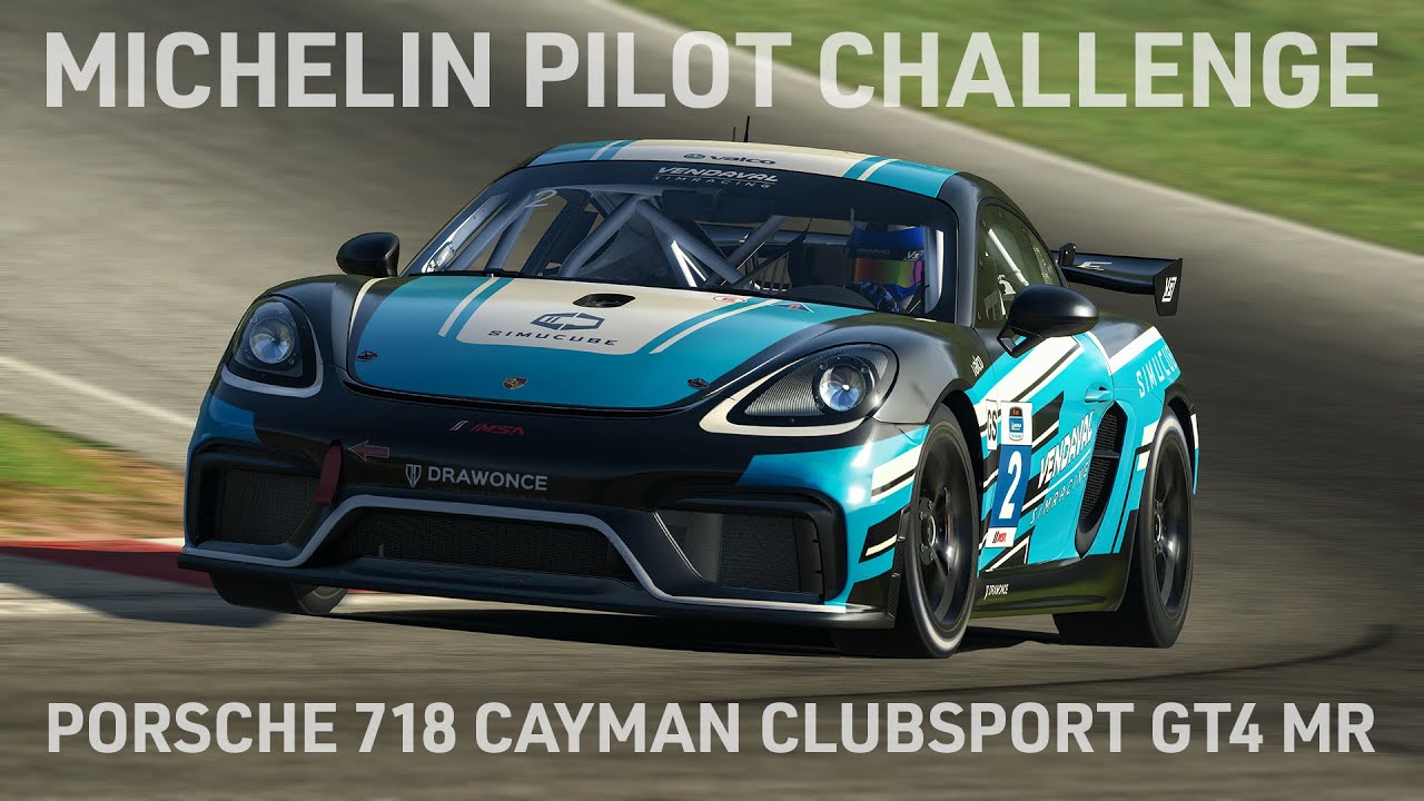 Download iRacing | Porsche 718 Cayman GT4 Clubsport MR @ Canadian Tire Motorsports Park