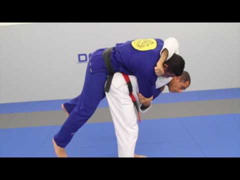 Royler Gracie shows a Brazilian Jiu-Jitsu self-defense technique