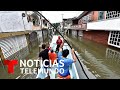 Tabasco y Chiabas bajo las aguas por las inundaciones de Eta | Noticias Telemundo