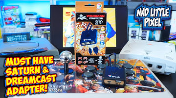 Must Have Sega Saturn & Dreamcast Accessory! Brook Wingman SD - Saturn Test!
