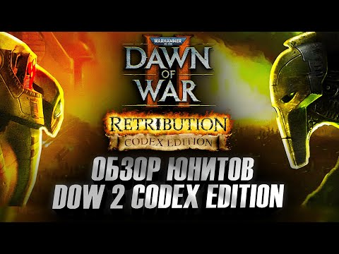 Видео: ОБЗОР ЮНИТОВ НА САМЫЙ МАСШТАБНЫЙ МОД: Dawn of War 2 Codex Edition Mod