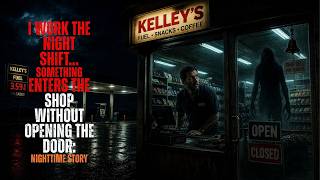 I Work the Night Shift… Something Enters the Shop Without Opening the Door