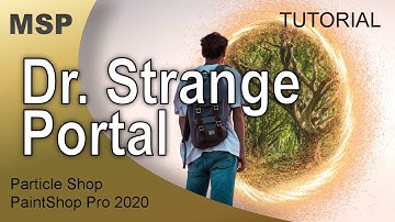 Dr. Strange Portal - Tutorial - PaintShop Pro