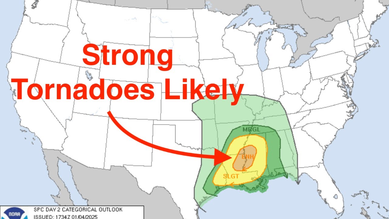 The First Tornado Event Of 2025 Is ALREADY Here... - YouTube