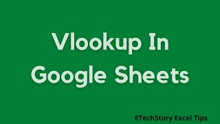Google Sheets Vlookup - Complete Tutorial In Hindi