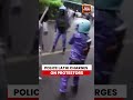 Delhi Police Use Lathis on CJP Protesters During Protest,Police Crack Down on CJP Protesters #delhi