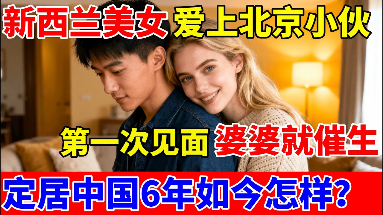 新西兰美女一见钟情小3岁北京小伙,第一次见面婆婆就催生,定居中国6年如今怎样？【对话当事人】