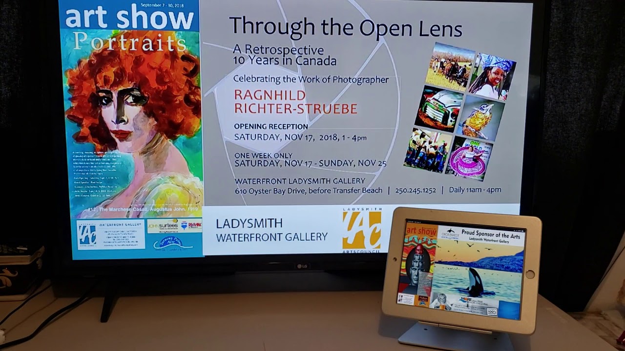 Ladysmith waterfront gallery