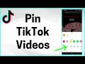 How to Pin Videos on TikTok (2022)
