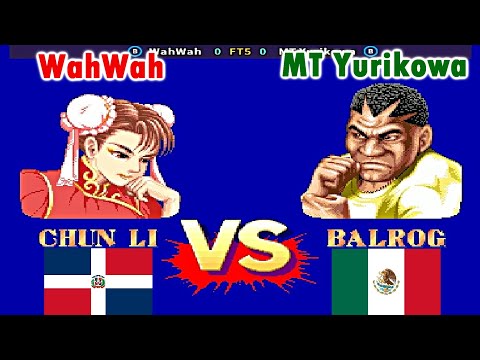 Street Fighter II': Champion Edition - WahWah vs MT Yurikowa FT5