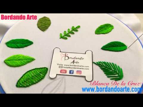 BORDAR HOJA CON VARIANTE PUNTO DE HOJA