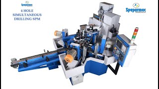 SPEPURMAC - FULLY AUTOMATIC CNC 4 HOLE DRILLING VIDEO