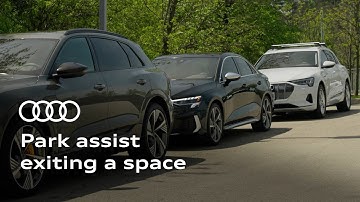 Using park assist to exit a space
