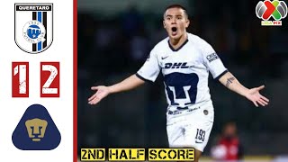 Queretaro vs Pumas Live Score Updates No Highlights - Liga MX Results 2022 (1-2) screenshot 4